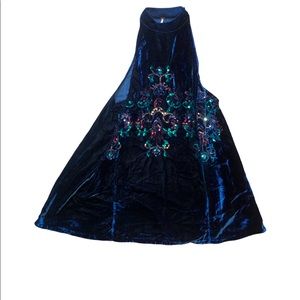 Free people sequined velvet dress